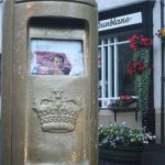 Gold Post Box