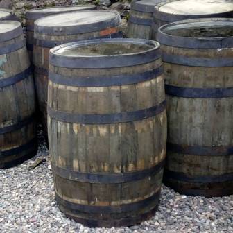 Solid Oak Whisky Casks