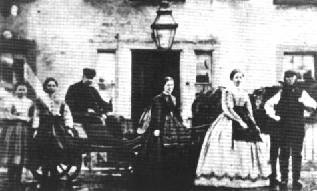 Stirling Arms Staff Dunblane 1876