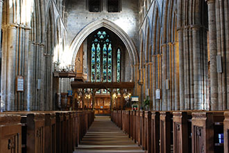 Interior of Dunblane Cathedral