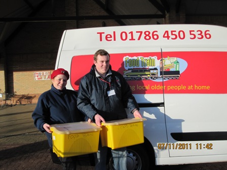 volunteers with van web