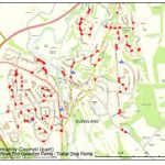 Collecting Waste in Bad Weather: Road End Collection Points