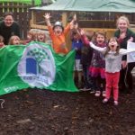 Dunblane Nature Kindergarten gains their first Green Flag, ECO school status
