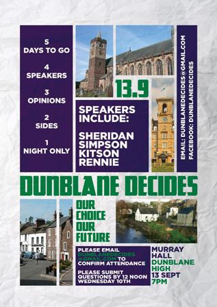 Dunblane Decides Poster