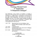 Independence Debate : ‘A Respectful Dialogue’ on 3 September