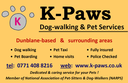 K-Paws Dog-Walking & Pet services