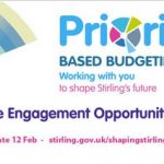 ‘Have Your Say’ by 12 February about Stirling Council’s Priority Based Budgeting