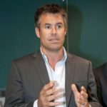 Kenny Logan talks to Dunblane school kids about his experiences overcoming dyslexia