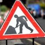 Road Works in August in Dunblane