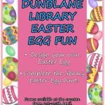 Easter Egg Fun at the Library from 1 to 15 April