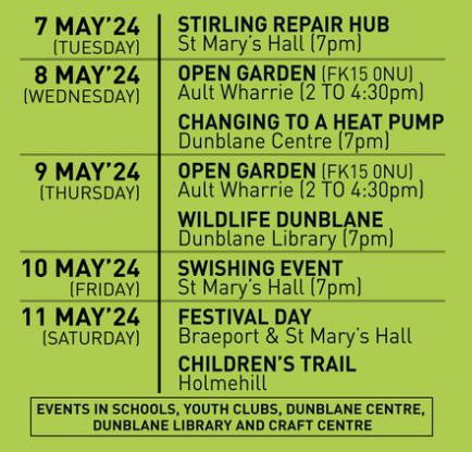 Ecofest programme