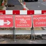 Footway upgrading works in Newton Crescent & Old Doune Road