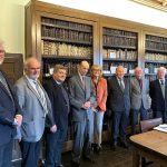 Duke of Kent visits Leighton Library