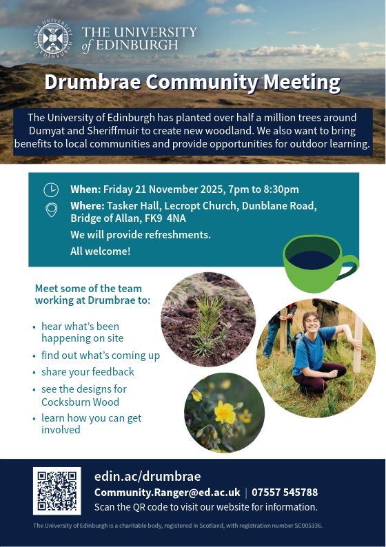 Community meeting Nov 2025 poster