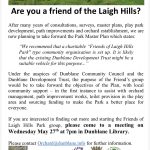 Are you a friend of the Laigh Hills