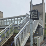 Customer Information Screen on Platform 3 Side