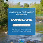 Citizens Advice Bureau comes to Dunblane