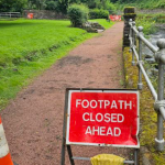 Riverside Path Closed