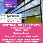 Dunblane Festival of Sport – Sunday 30th August