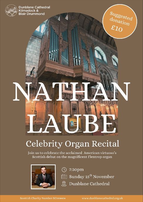 Nathan Laube Celebrity Organ Recital